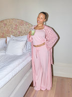 the pink pj set