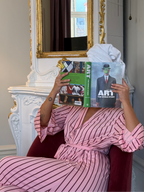 the striped robe